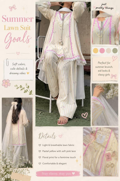 Heavy Pure Natural Crepe Embroidered Kurta Set for Women