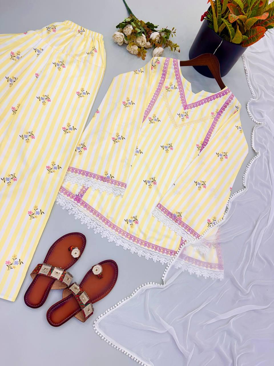 Heavy Pure Natural Crep .Fully Fancy Sleeves