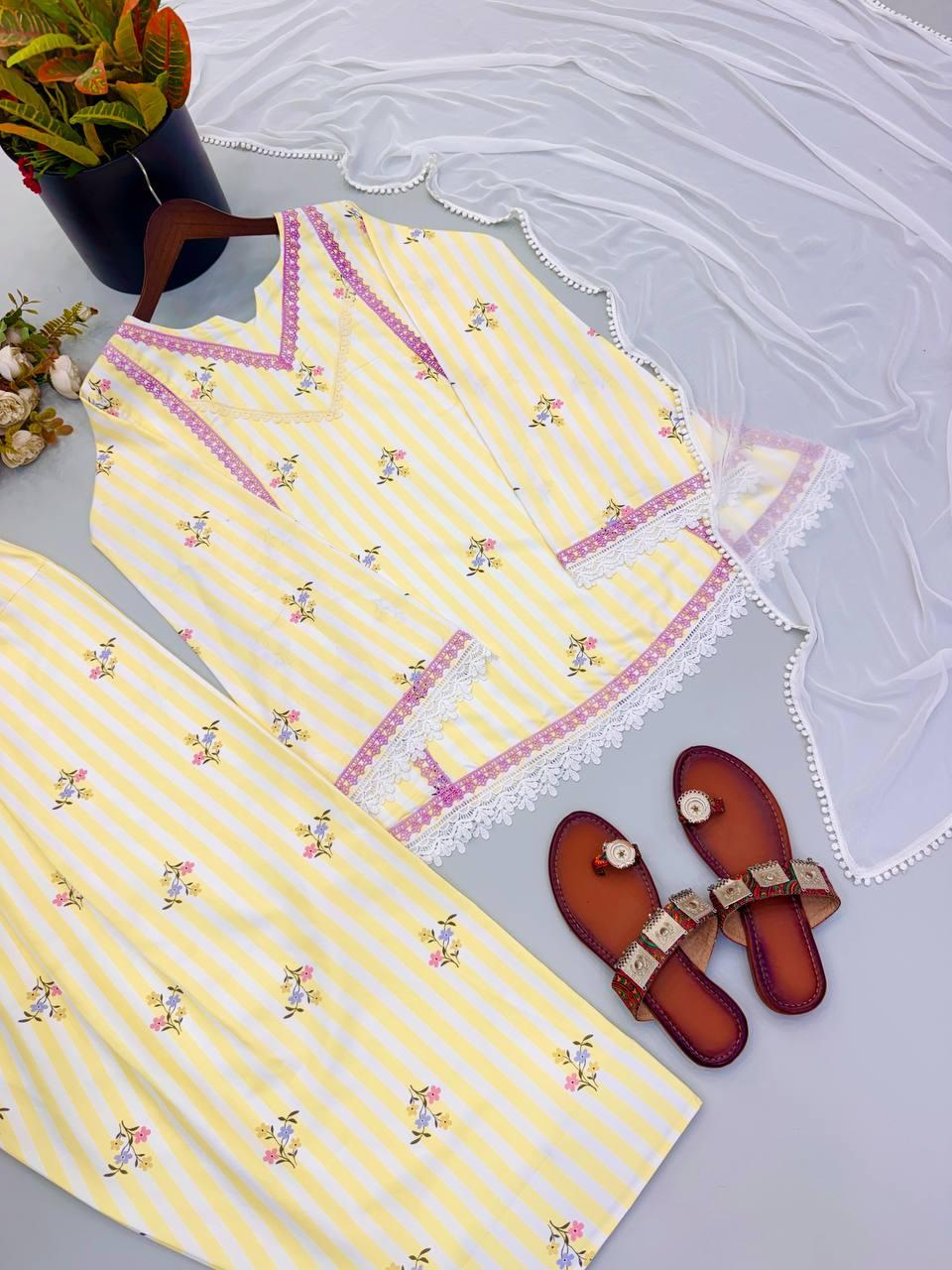 Heavy Pure Natural Crep .Fully Fancy Sleeves