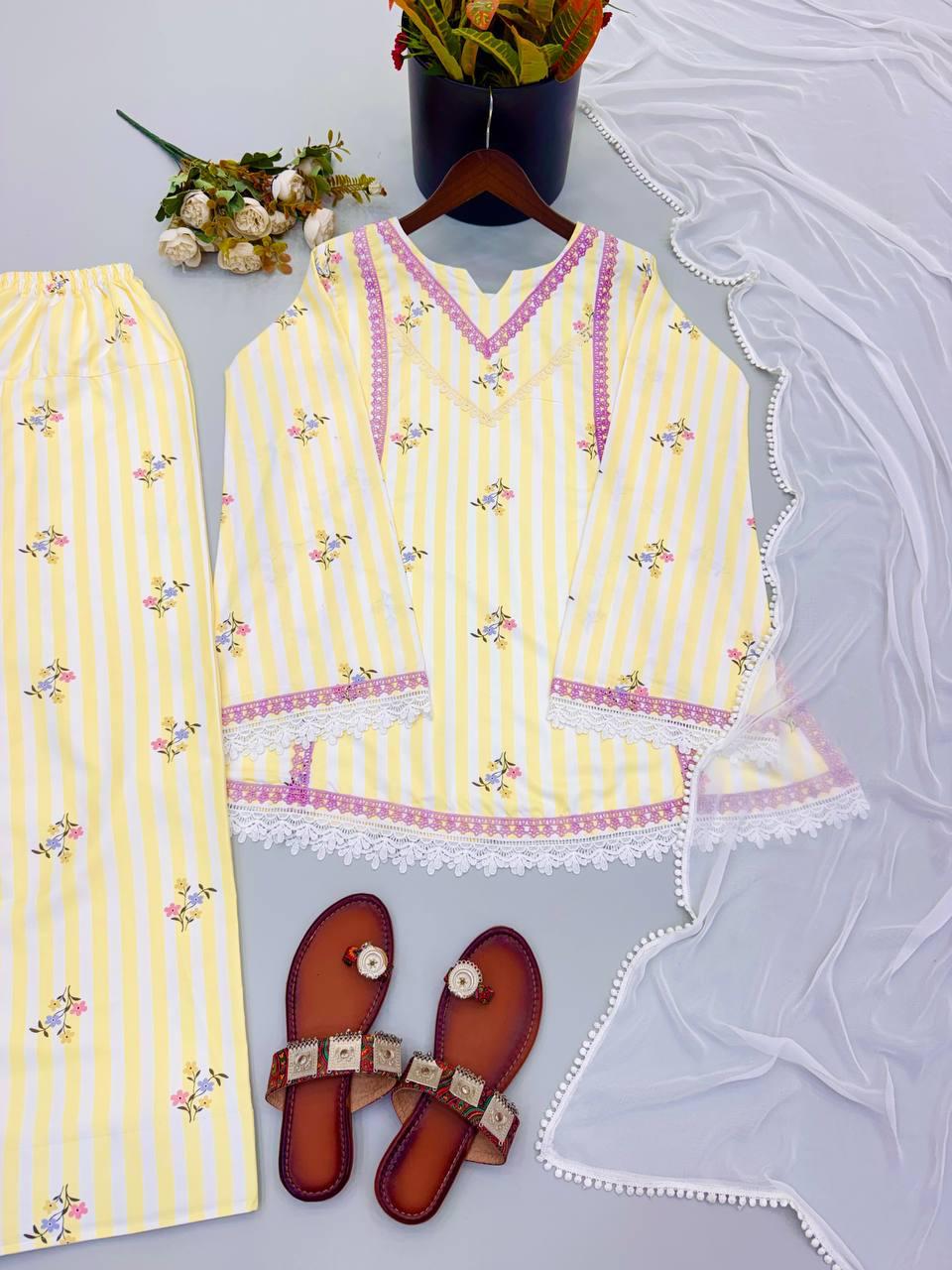 Heavy Pure Natural Crep .Fully Fancy Sleeves