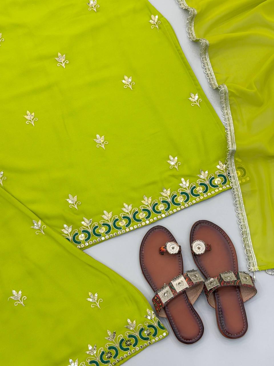 Embroidery Sequence Work