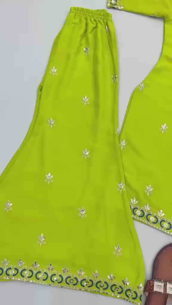 Embroidery Sequence Work